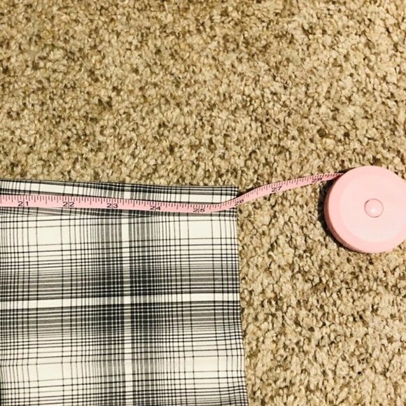 plaid straight legs pants - Picture 9 of 14